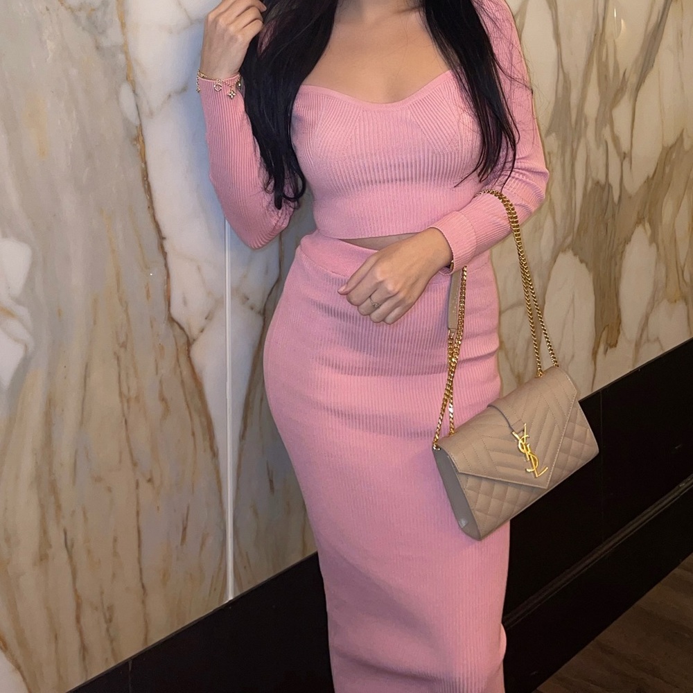 Two Piece Pink Set